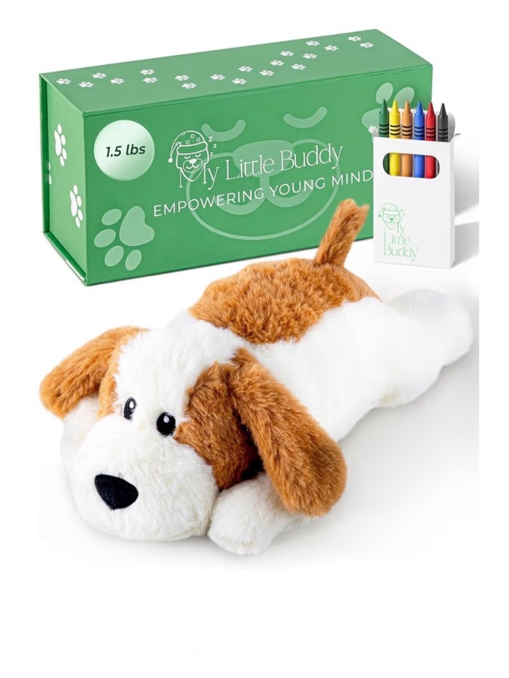 Heatable Weighted Cozy Comfort & Security Soothing Stuffed Plush Puppy Dog 🐶